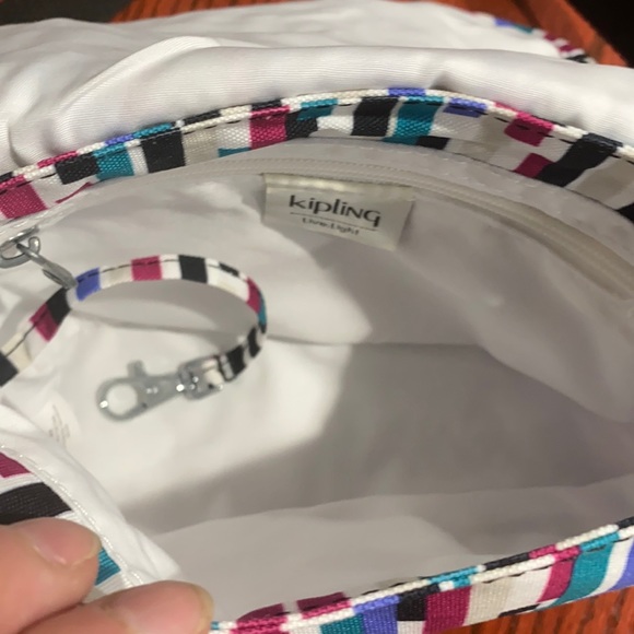 🆕Kipling Sabian Mini Crossbody, Urban Stripe - Picture 6 of 7